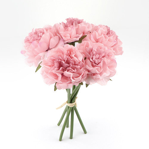 Artificial  Peony Flower - 5 Heads Per Stem - Kenly's