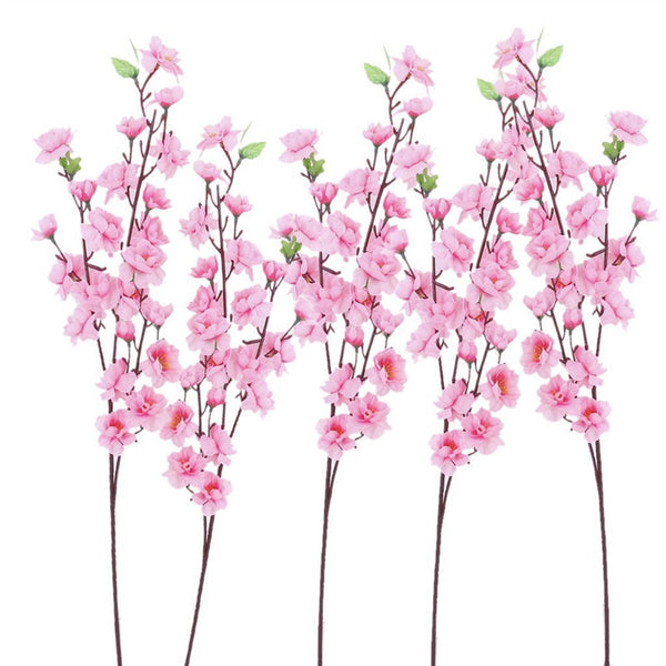 Artificial Peach Blossom - 6pcs - Kenly's